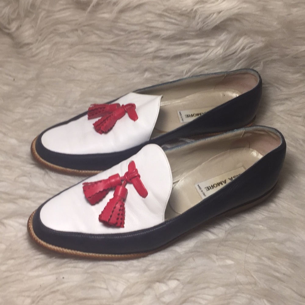 Luisa amore leather loafers